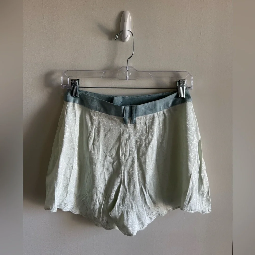 NWOT Free People Claudia Tap Shorts-Waterlily Combo